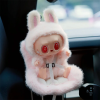 Labubu Car Seat Fluffy Pink