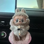 Labubu Car Seat Fluffy Pink photo review