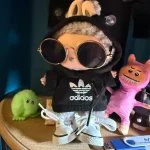 Labubu Adidas photo review