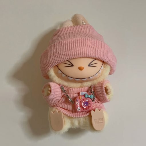 Labubu Camera​ pink