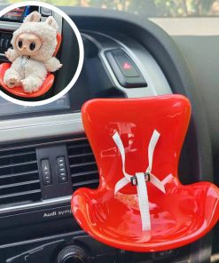 Labubu Car Seat Bright Orange