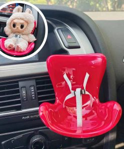Labubu Car Seat Red