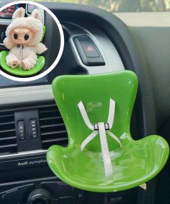 Labubu Car Seat Green
