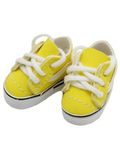 Labubu Vans Shoes Yellow