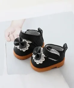 shoes Mary Jane black for labubu