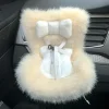 Labubu Car Seat Fluffy Cream