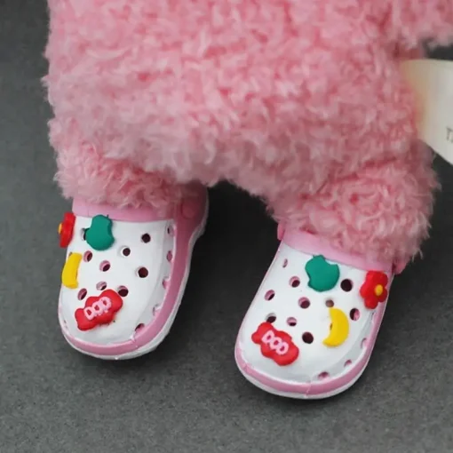 Crocs pink for Labubu
