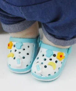 Crocs white for Labubu