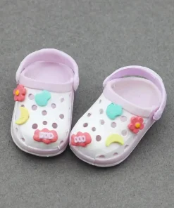 Crocs purple for Labubu