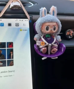 Car Seat Purple for Labubu the monsters