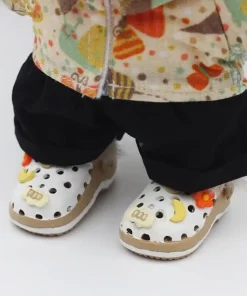 Crocs light brown for Labubu