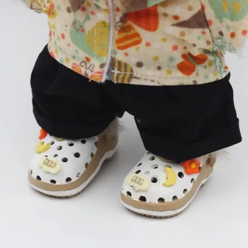 Crocs light brown for Labubu