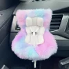 Labubu Car Seat Rainbow Pastel