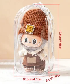 Labubu Display Case bag transparent