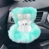 Labubu Car Seat Mint Green