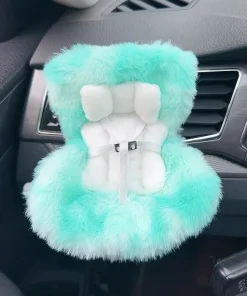Labubu Car Seat Mint Green