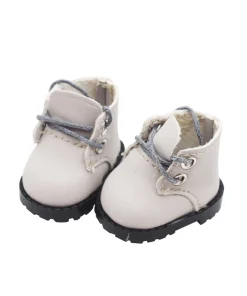 Dr. Martens grey boot lace-up for labubu