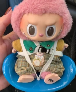 Car Seat Blue for labubu the monster