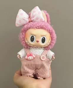 Pink Labubu Overalls​