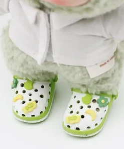 Crocs green for Labubu