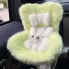 Labubu Car Seat Fluffy Green