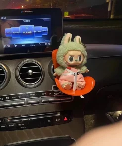 Labubu Car Seat Bright Orange