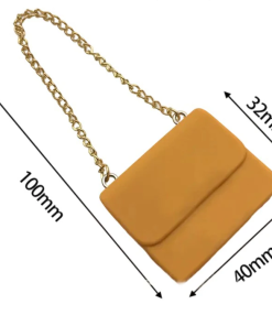 Labubu Hermes Bag​ camel