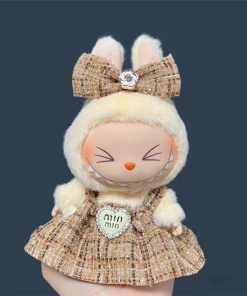 Labubu dress Miu Miu brown