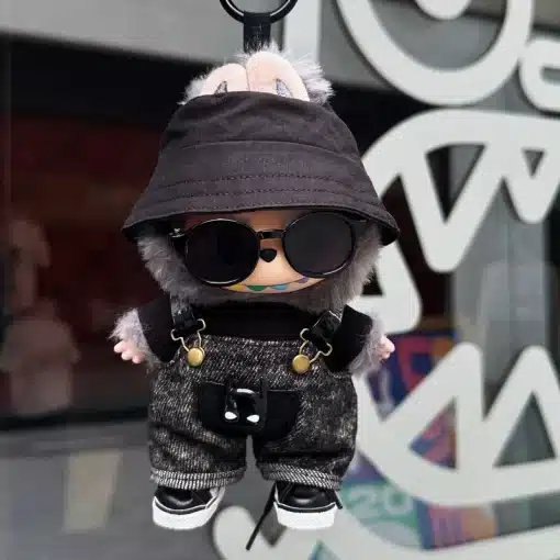 Black Labubu Clothes