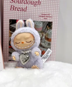 beads necklace heart for labubu