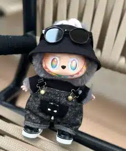 Black Labubu Clothes