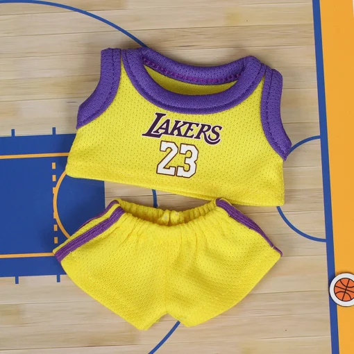 Labubu Lakers number 23