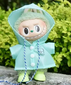 Labubu Raincoat mint green