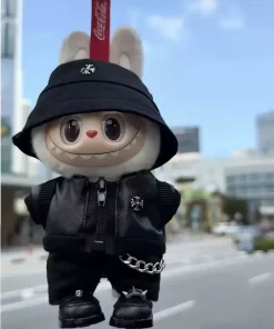 Chrome Hearts Labubu outfit