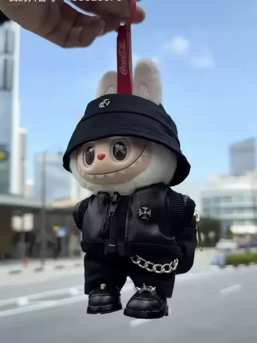 Chrome Hearts Labubu outfit