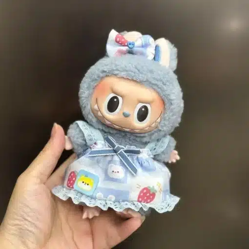 Labubu Dress Blue