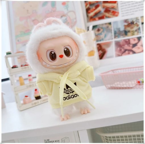 hoodie adidas yellow for labubu