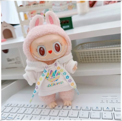 hoodie adidas white for labubu