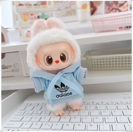 hoodie adidas blue for labubu