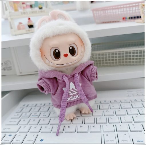 hoodie adidas purple for labubu